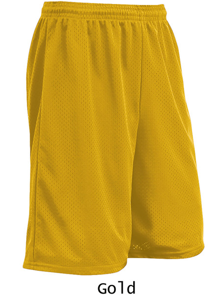Adult 9" Inseam "Zone" Mesh Basketball Shorts