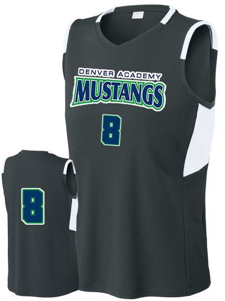 Womens/Girls "Club" Decorated Basketball Jersey