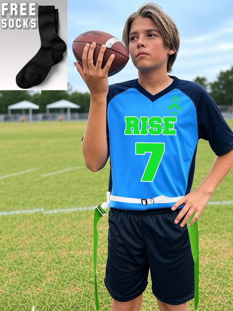 Adult/Youth "Cooling Performance Merit" Flag Football Uniform Set