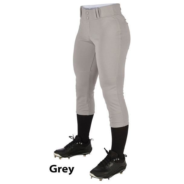 Womens 14 oz "Forceout II" Low Rise Softball Pants