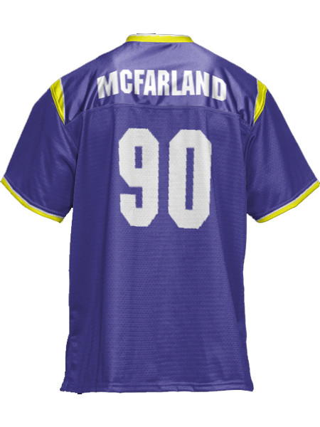 Saver Series - Girls "Grinder" Custom Sublimated Flag Football Jersey