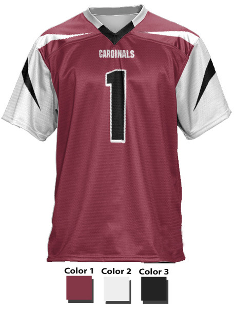 Saver Series - Girls "Juke" Custom Sublimated Flag Football Jersey