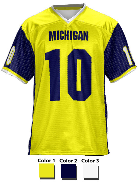 Saver Series - Girls "Prime Time" Custom Sublimated Flag Football Jersey