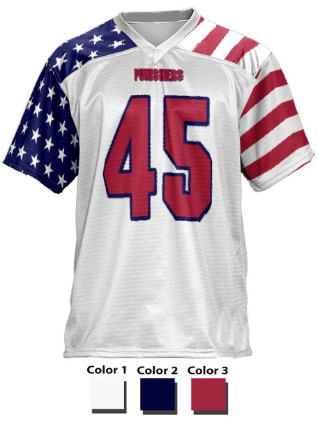 Saver Series - Girls "Punisher" Custom Sublimated Flag Football Set