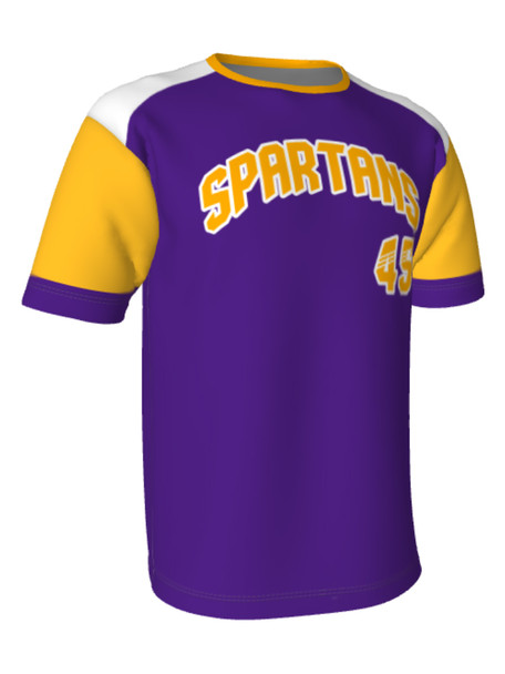 Quick Ship - "Infield" Custom Sublimated Baseball Jersey