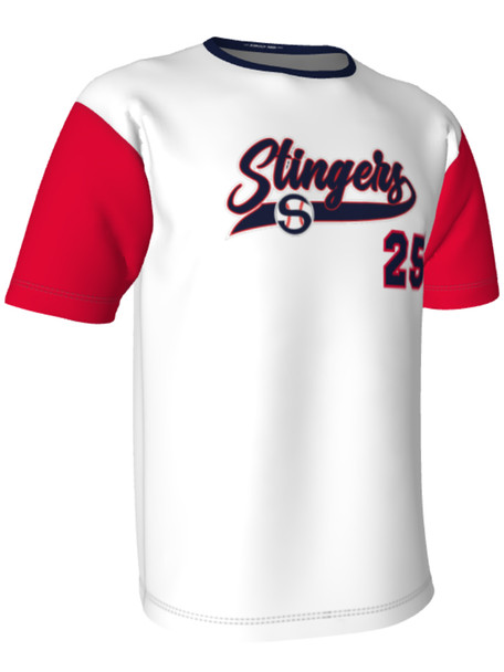 Quick Ship - "Change Up" Custom Sublimated Baseball Jersey