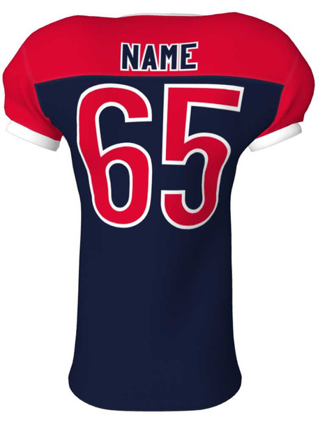 Quick Ship - "Snap" 4 Way Stretch Pro Fabric Custom Sublimated Football Set Quick Ship Football Sets All Sports Uniforms