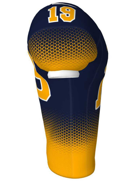 Quick Ship - "Vapor" 4 Way Stretch Pro Fabric Custom Sublimated Football Jersey Quick Ship Football Jerseys All Sports Uniforms