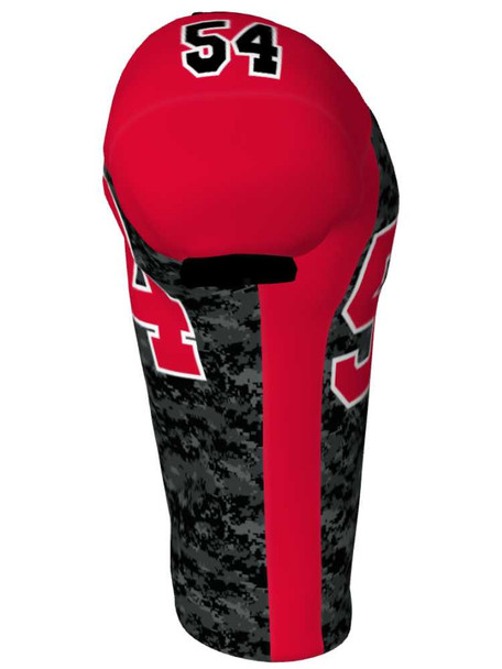 Quick Ship - "Hike Camo" 4 Way Stretch Pro Fabric Custom Sublimated Football Jersey Quick Ship Football Jerseys All Sports Uniforms