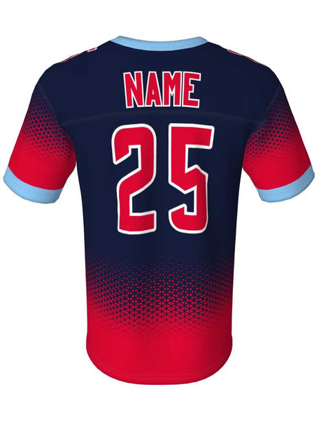 Quick Ship - Adult/Youth "Vapor" Custom Sublimated Flag Football Jersey Quick Ship Adult/Youth Jerseys All Sports Uniforms