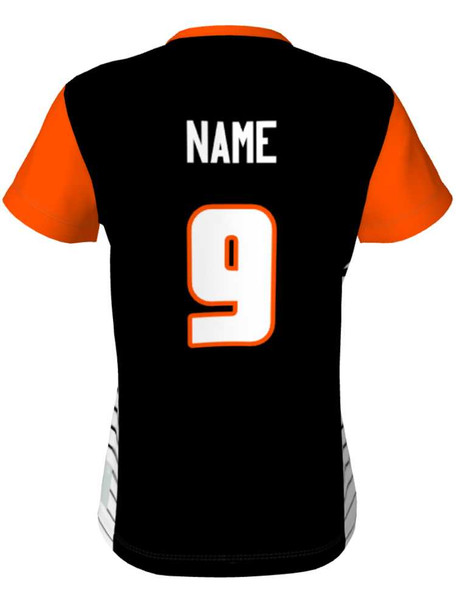 Quick Ship - "Sidewinder" Custom Sublimated Cap Sleeve Softball Jersey Quick Ship Jerseys - 5 Days All Sports Uniforms