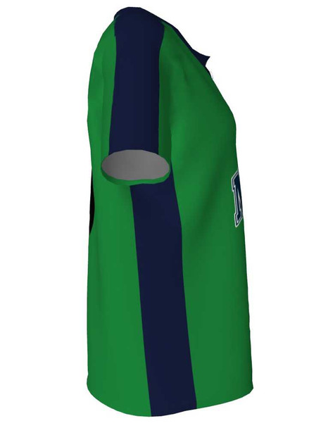 Quick Ship - "Bullet" Custom Sublimated 2 Button Softball Jersey Quick Ship Jerseys - 5 Days All Sports Uniforms