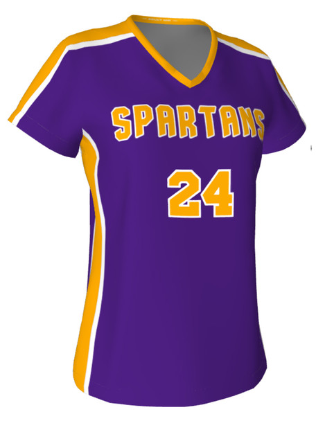 Quick Ship - Womens/Girls "Sideline 2" Custom Sublimated Soccer Jersey