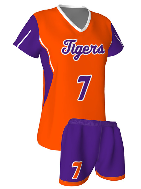 Quick Ship -Womens/Girls "Assist 3" Custom Sublimated Soccer Set