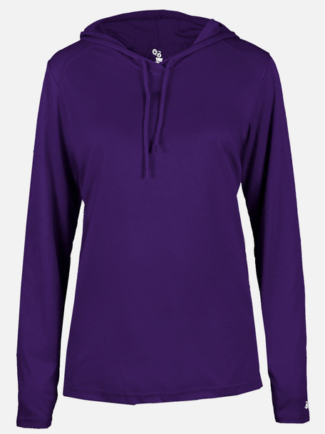 Womens "Core" Performance Wicking Hooded Tee