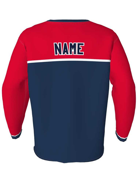 Quick Ship - Unisex "Defender" Custom Sublimated Shooting Shirt Long Sleeve Sublimated Shooting Shirts All Sports Uniforms