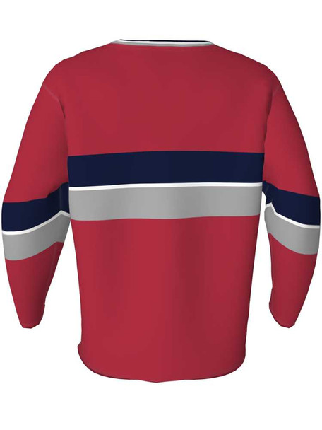 Quick Ship - Unisex "Detroit" Custom Sublimated Shooting Shirt Long Sleeve Sublimated Shooting Shirts All Sports Uniforms