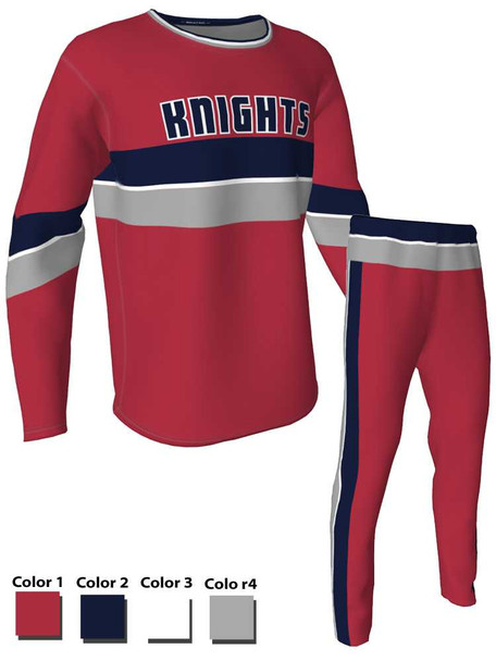Quick Ship - Unisex "Detroit" Custom Sublimated Pre-Game Set Pre-Game Sets All Sports Uniforms