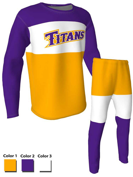 Quick Ship - Unisex "Pull Up" Custom Sublimated Pre-Game Set Pre-Game Sets All Sports Uniforms