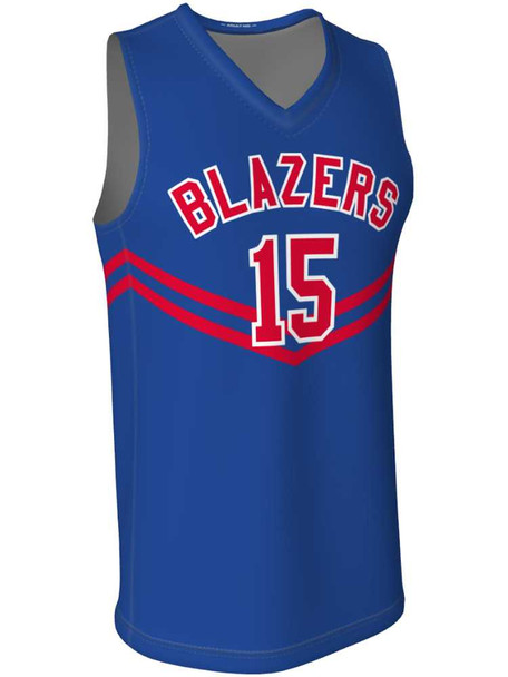 Quick Ship - Adult/Youth "Double Clutch" Custom Sublimated Basketball Uniform Quick Ship Adult Non-Reversible Basketball All Sports Uniforms