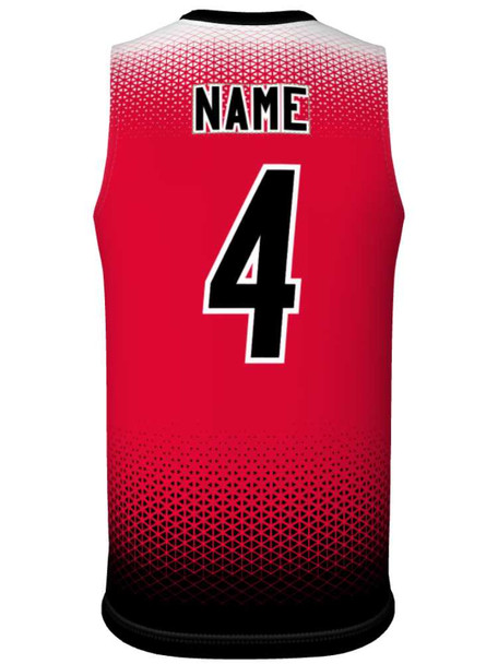 Quick Ship - Adult/Youth "Fadeaway" Custom Sublimated Basketball Uniform Quick Ship Adult Non-Reversible Basketball All Sports Uniforms