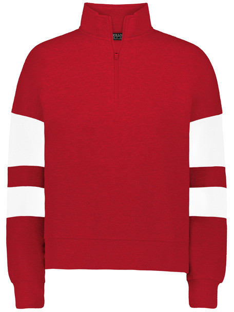 Womens "Champions Way" 9oz 60/40 1/4 Zip Pullover