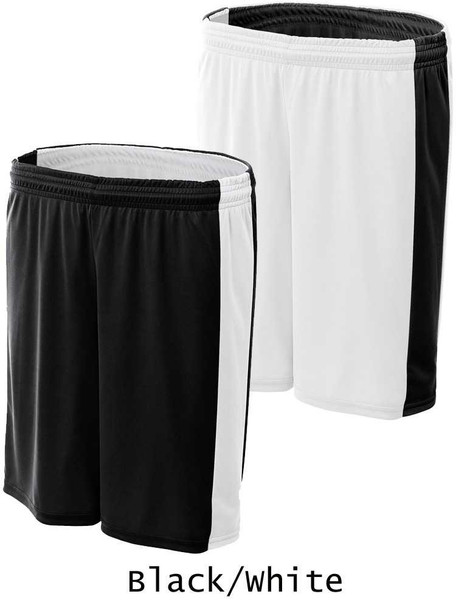 Womens 6" Inseam "Bulldog" Reversible Basketball Shorts Womens All Sports Uniforms