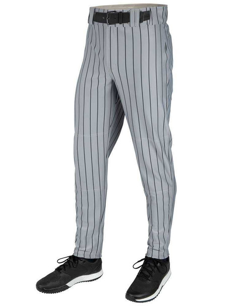 Adult 13 oz Tailored Fit "Triple Crown 2.0" Tapered Bottom Pinstripe" Baseball Pants Adult Pinstripe Pants All Sports Uniforms