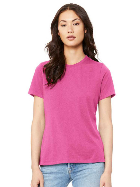 Womens Bella & Canvas "Relaxed" Short Sleeve Decorated Tee Team Deals All Sports Uniforms