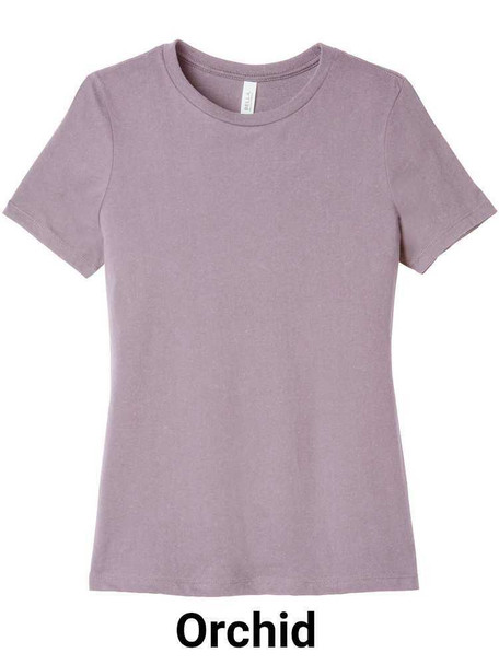Womens Bella & Canvas "Relaxed" Short Sleeve Tee Womens Tops All Sports Uniforms