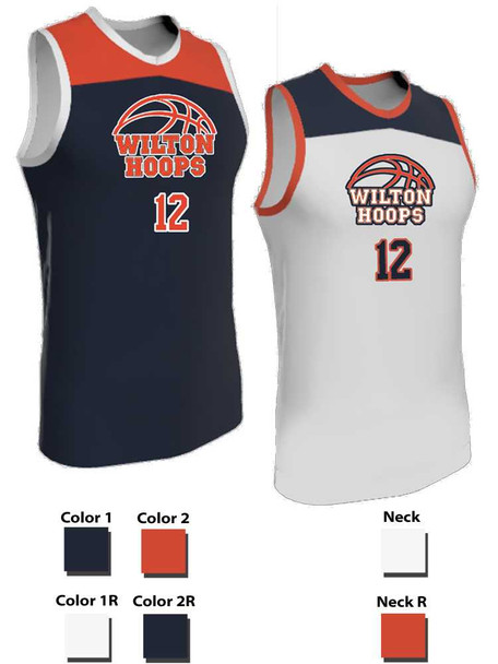 Quick Ship - Adult/Youth "Academy" Custom Sublimated Reversible Basketball Uniform Quick Ship Adult Reversible Basketball All Sports Uniforms