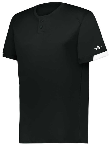 Adult "Potential" Two-Button Baseball Jersey Adult 2 Buttons All Sports Uniforms