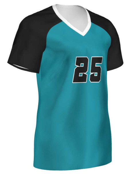 Saver Series - "All Over" Short or Cap Sleeve Custom Sublimated Volleyball Jersey Short & Cap Sleeve Volleyball Jerseys All Sports Uniforms