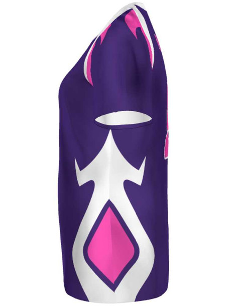 Saver Series - "Double Block" Short or Cap Sleeve Custom Sublimated Volleyball Jersey Short & Cap Sleeve Volleyball Jerseys All Sports Uniforms