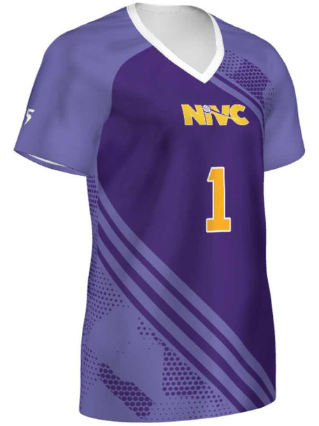 Saver Series - "Free Ball" Short or Cap Sleeve Custom Sublimated Volleyball Jersey Short & Cap Sleeve Volleyball Jerseys All Sports Uniforms