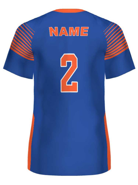 Saver Series - "Slam" Short or Cap Sleeve Custom Sublimated Volleyball Jersey Short & Cap Sleeve Volleyball Jerseys All Sports Uniforms