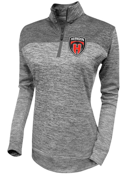 Womens "Intensity" Performance Wicking 1/4 Zip Pullover Womens All Sports Uniforms