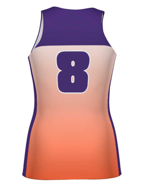 Saver Series - "Ombre" Sleeveless Custom Sublimated Volleyball Jersey Sleeveless Volleyball Jerseys All Sports Uniforms