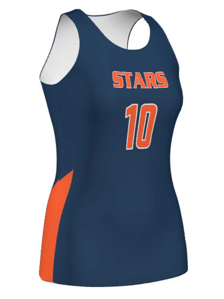 Saver Series - "Borderline" Sleeveless Custom Sublimated Volleyball Jersey Sleeveless Volleyball Jerseys All Sports Uniforms