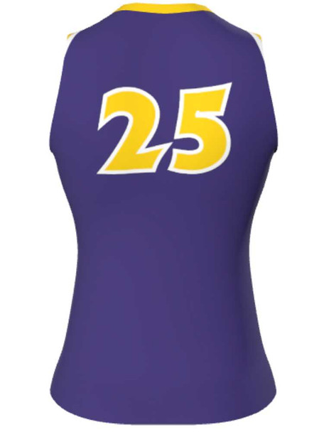 Saver Series - "Sideout 2" Sleeveless Custom Sublimated Volleyball Jersey Sleeveless Volleyball Jerseys All Sports Uniforms