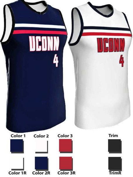 Quick Ship - Adult/Youth "Automatic" Custom Sublimated Reversible Basketball Uniform