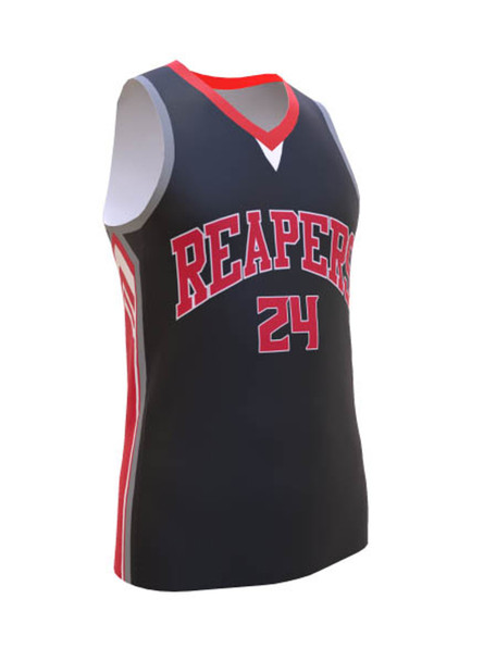 Quick Ship - Womens/Girls "Husky" Custom Sublimated Reversible Basketball Uniform