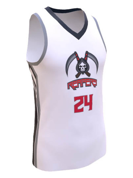 Quick Ship - Womens/Girls "Husky" Custom Sublimated Reversible Basketball Uniform