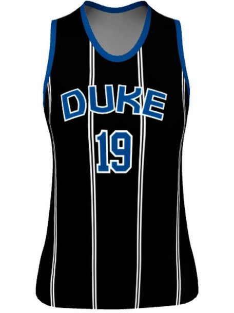 Quick Ship - Womens/Girls "Hang Time" Custom Sublimated Reversible Basketball Uniform Quick Ship Womens Reversible Basketball All Sports Uniforms