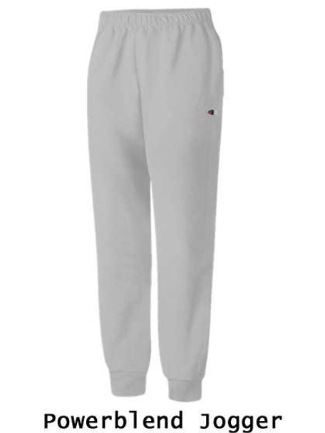 Copy of Womens Champion "Powerblend" 9oz 50/50 Crew Set Womens/Girls All Sports Uniforms