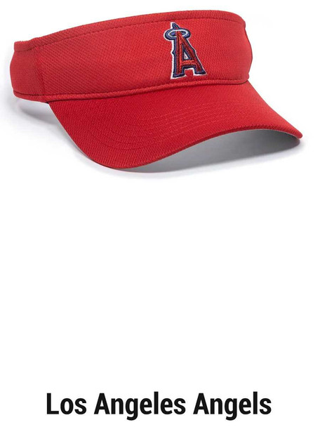 MLB Polyester Velcro Adjustable Replica Visors Caps All Sports Uniforms