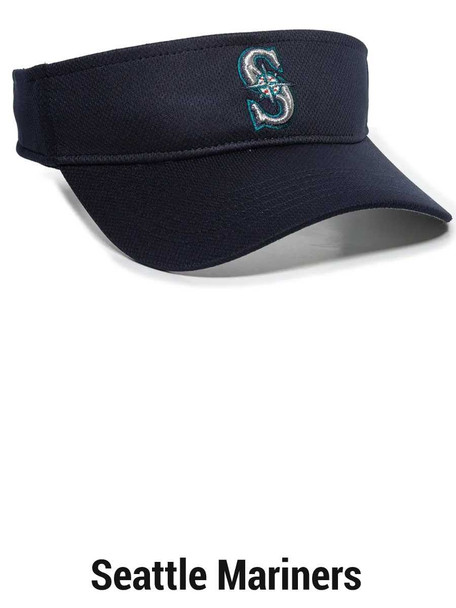 MLB Polyester Velcro Adjustable Replica Visors Caps All Sports Uniforms