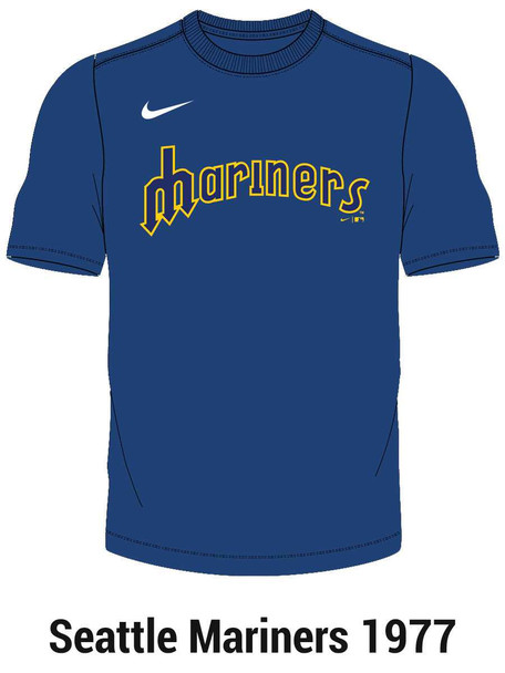 Nike MLB COOPERSTOWN Replica Moisture Control Crew Neck Jersey Jerseys All Sports Uniforms