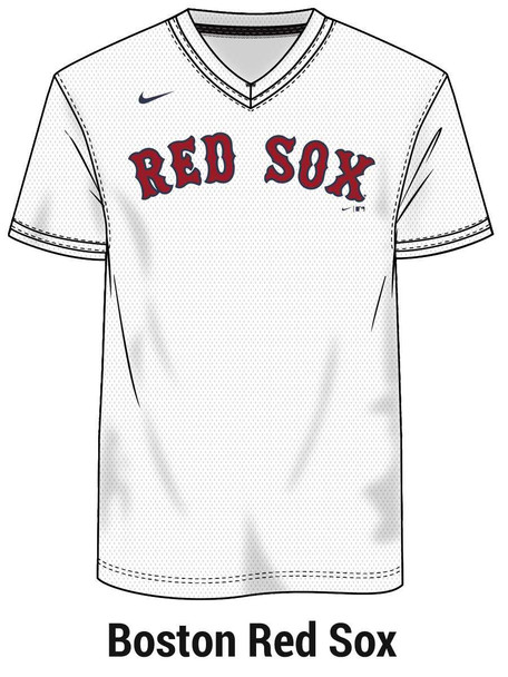 Nike MLB Replica Moisture Control V-Neck Jersey Jerseys All Sports Uniforms