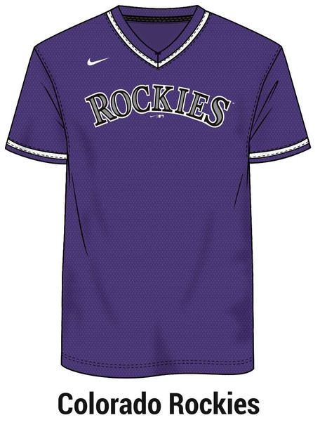 Nike MLB Replica Moisture Control V-Neck Jersey Jerseys All Sports Uniforms